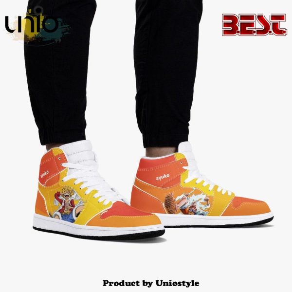 One Piece Luffy Gear 5 AJ1 High Top Shoes