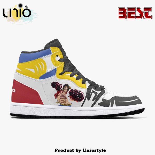 One Piece Luffy Gear 5 AJ1 High Top Shoes V2