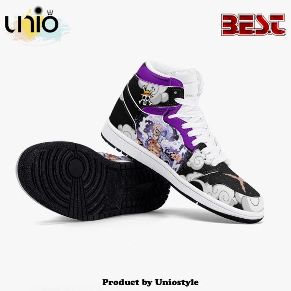 One Piece Luffy Nika AJ1 High Top Shoes