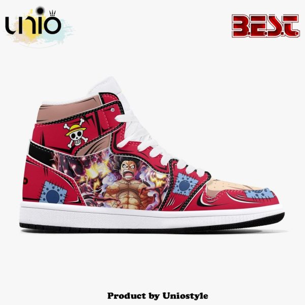 One Piece Monkey D. Luffy Armament Haki AJ1 High Top Shoes