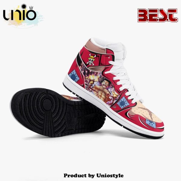 One Piece Monkey D. Luffy Armament Haki AJ1 High Top Shoes