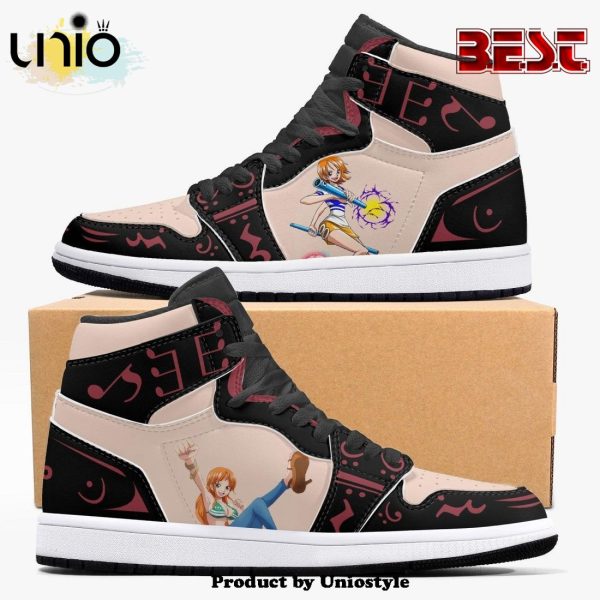 One Piece Nami AJ1 High Top Shoes