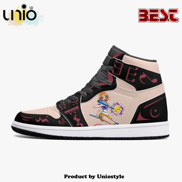 One Piece Nami AJ1 High Top Shoes