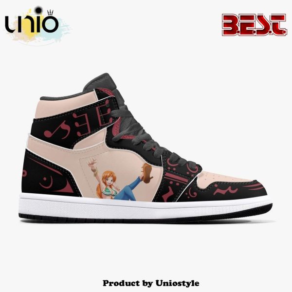 One Piece Nami AJ1 High Top Shoes