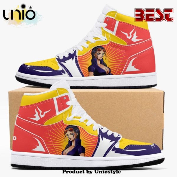 One Piece Nico Robin AJ1 High Top Shoes