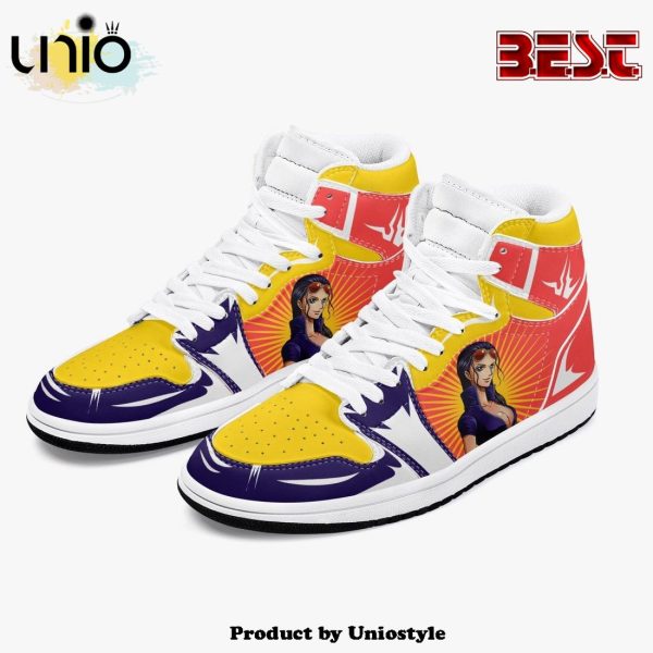 One Piece Nico Robin AJ1 High Top Shoes