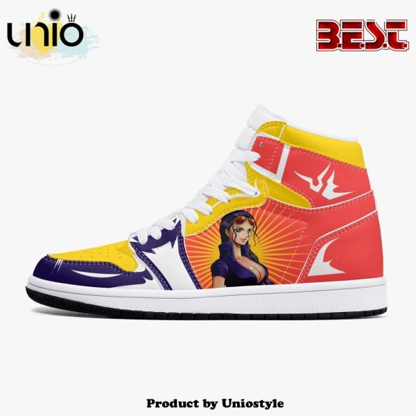 One Piece Nico Robin AJ1 High Top Shoes