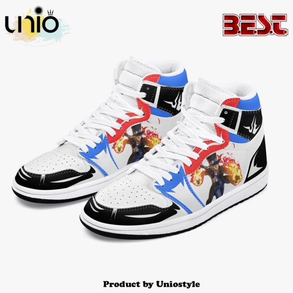 One Piece Sabo AJ1 High Top Shoes