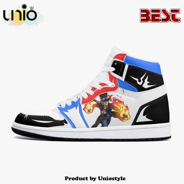 One Piece Sabo AJ1 High Top Shoes