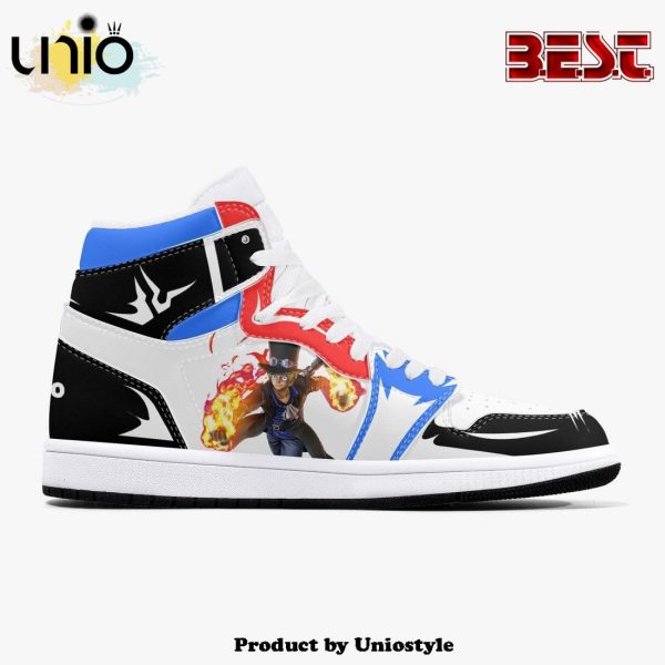 One Piece Sabo AJ1 High Top Shoes