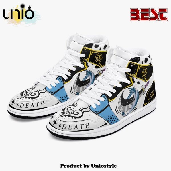 One Piece Trafalgar D Water Law AJ1 High Top Shoes