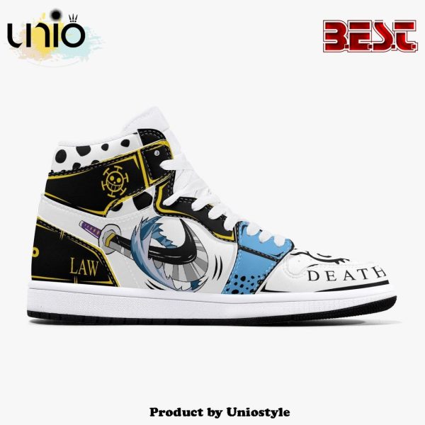 One Piece Trafalgar D Water Law AJ1 High Top Shoes