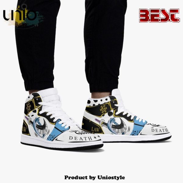 One Piece Trafalgar D Water Law AJ1 High Top Shoes