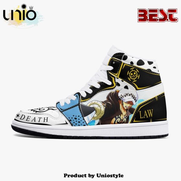 One Piece Trafalgar D. Water Law V2 AJ1 High Top Shoes