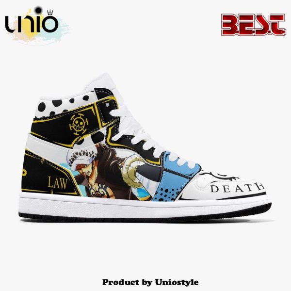 One Piece Trafalgar D. Water Law V2 AJ1 High Top Shoes