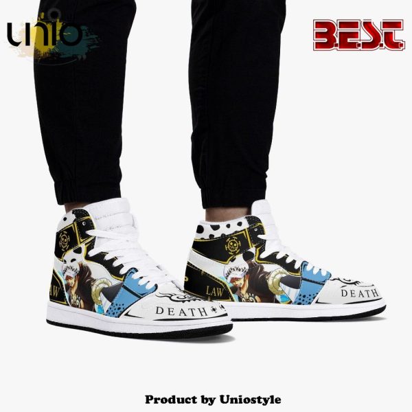 One Piece Trafalgar D. Water Law V2 AJ1 High Top Shoes