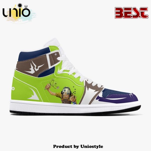 One Piece Usopp AJ1 High Top Shoes