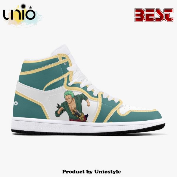 One Piece Zoro AJ1 High Top Shoes