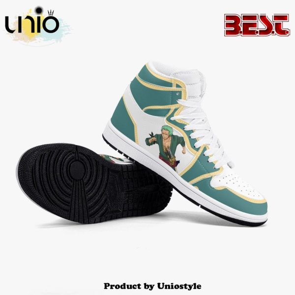 One Piece Zoro AJ1 High Top Shoes