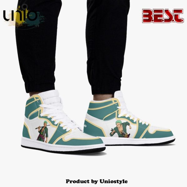 One Piece Zoro AJ1 High Top Shoes