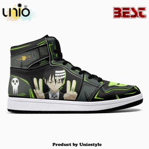 Death The Kid Soul Eater JD1 High Top Shoes