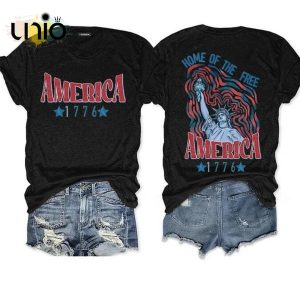 Women’s America 1776 Print Shirt