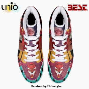 Gendo Ikari Eva Unit 02 Neon Genesis Evangelion JD1 High Top Shoes