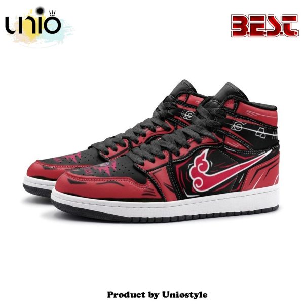 Red Cloud Ninja Air Jordan 1 High Top Shoes