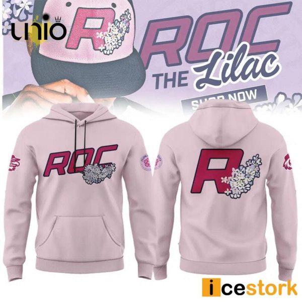 Rochester Roc the Lilac Hoodie