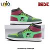 Roronoa Zoro One Piece Air Jordan 1 High Top Shoes