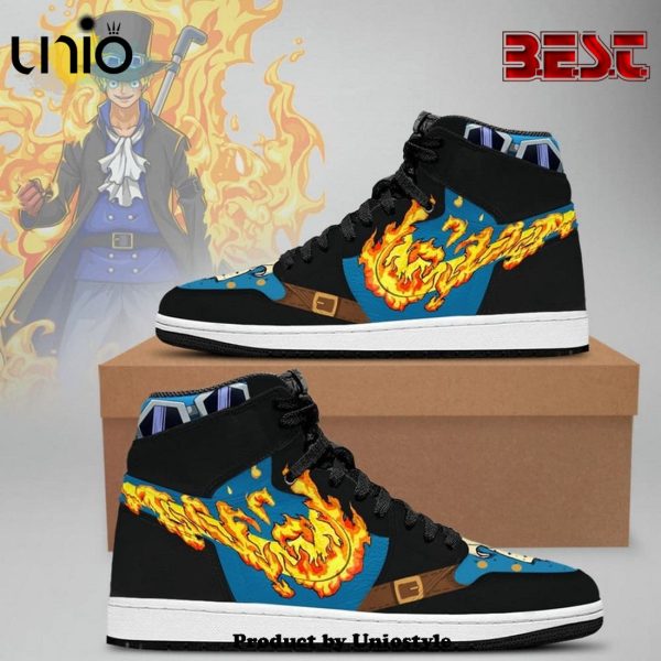 Sabo One Piece Air Jordan 1 High Top Shoes