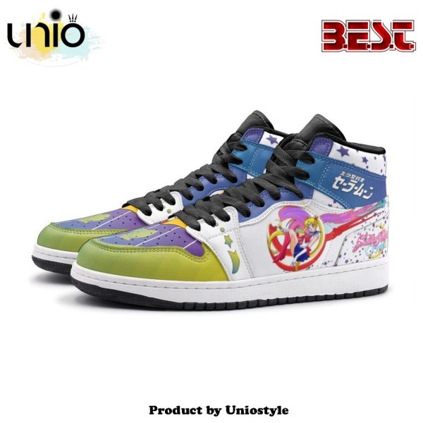 Sailor Moon Crystal Air Jordan 1 High Top Shoes