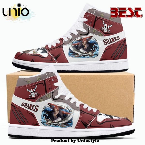 Shanks One Piece Air Jordan 1 High Top Shoes