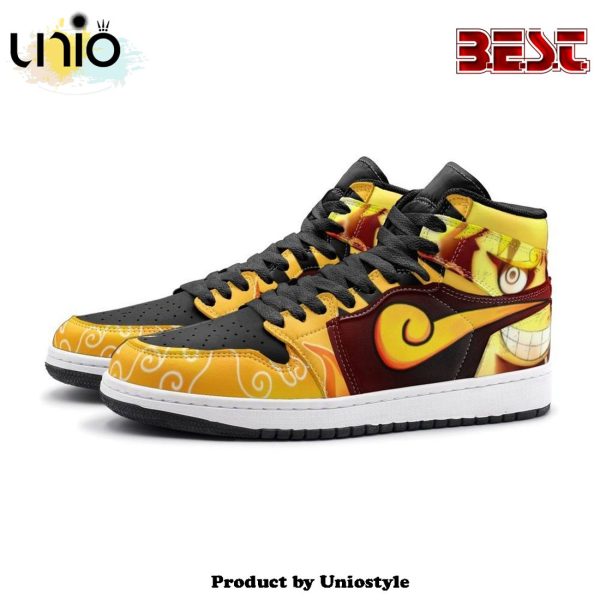 Sun God Luffy One Piece Air Jordan 1 High Top Shoes