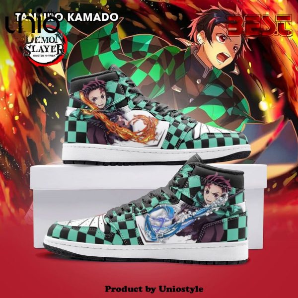 Tanjiro Kamado Demon Slayer AJ1 High Top Shoes