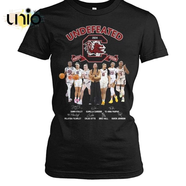 Undefeated 2024 Gamecocks Perfect Season T-Shirt