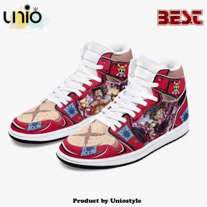 One Piece Monkey D. Luffy Armament Haki AJ1 High Top Shoes