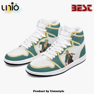 One Piece Zoro AJ1 High Top Shoes