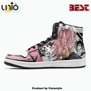 Goku Pink Dragon Ball Super JD1 High Top Shoes