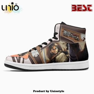 Eren Yeager Training Corps Shingeki No Kyojin JD1 High Top Shoes