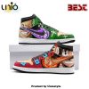 Zoro Roronoa One Piece Air Jordan 1 High Top Shoes