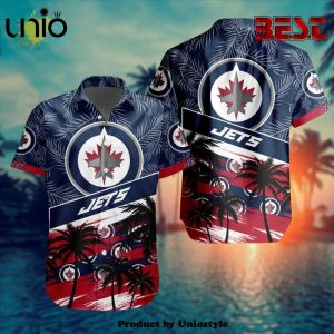 NHL Winnipeg Jets Special Design Hawaiian Button Shirt