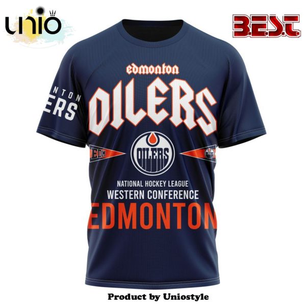 2024 NHL Edmonton Oilers Western Conference City Tour Hoodie