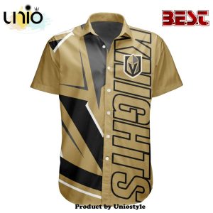 Custom NHL Vegas Golden Knights Special Design Button Shirt