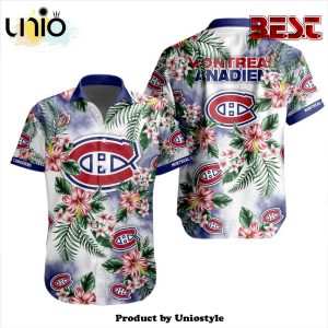 NHL Montreal Canadiens Premium Design Hawaiian Button Shirt