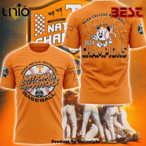 2024 NCAA Tennessee Finals National Champion Orange Shirt