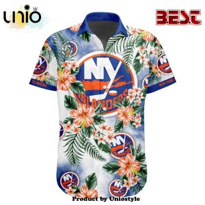 NHL New York Islanders Premium Design Hawaiian Button Shirt