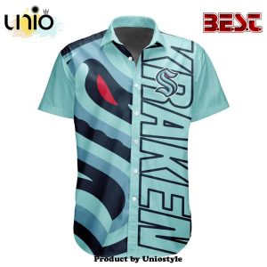 Custom NHL Seattle Kraken Special Design Button Shirt
