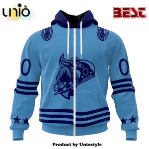 NHL Columbus Blue Jackets Special Two-tone Hoodie Design