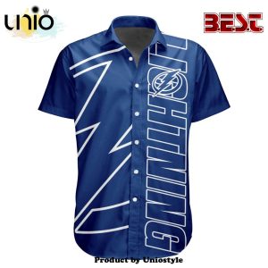 Custom NHL Tampa Bay Lightning Special Design Button Shirt